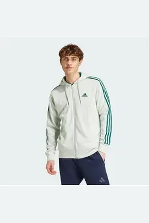 adidas Sportswear Hoodie ESSENTIALS FRENCH TERRY 3-STREIFEN KAPUZENJACKE beige 2XL