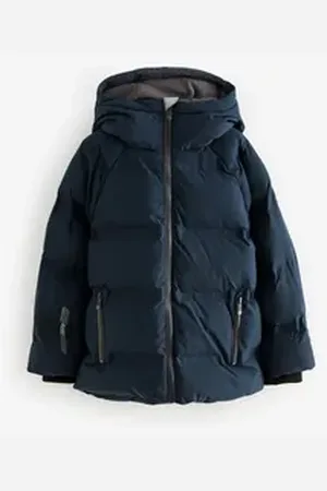 Next Steppjacke Anorak mit Fleece-Futter (1-St) blau 104 (4 J.)