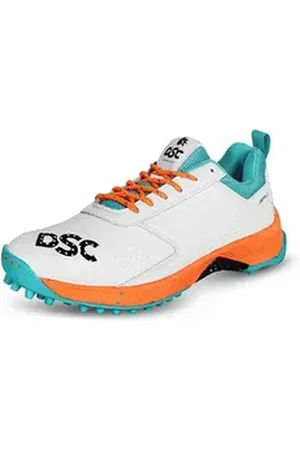 DSC Jaffa 22 Cricket-Schuhe Für Jungen und Männer Schuhe Sneaker (Paketinhalt: 1 Paar Cricket-Schuhe, hochwertigen EVA, Zwischensohle und Einlegesohle, Gummi Spike Sport) Geringes Gewicht, geprägtes Design 43 EU