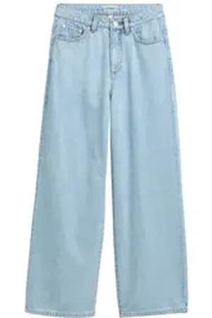 TOM TAILOR Weite Jeans Wide Leg Jeans blau 128