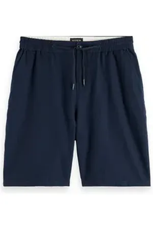 Scotch&Soda Bermudas Herren Bermuda-Shorts Baumwollmischung blau 36W