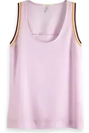 Scotch&Soda Tanktop Damen Tanktop Ribbed Tank 150222 lila M