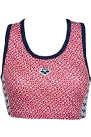 Arena Tanktop Damen Sport BH Bra Top Team 001778 blau XS