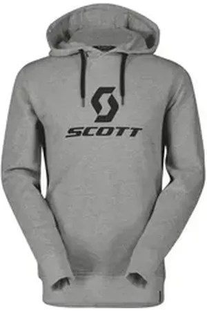 Scott Kapuzenpullover Icon Hoodie mit großem Logoprint grau XL