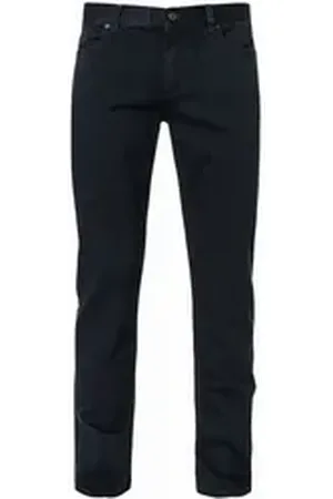 Alberto Gerade Jeans - Jeans Regular-fit-Jeans PIPE - DS Dual FX Denim blau 40/34