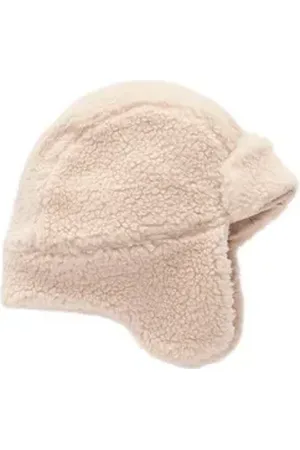Next Ohrenmütze Trappermütze für Babys (1-St) beige Kopfumfang: 42 cm.