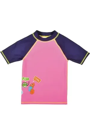 Arena Bade-Shirt Mädchen UV-T-Shirt AWT KIDS GIRL UV S/S TEE 000438 rosa 98