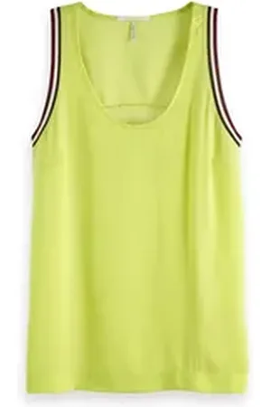 Scotch&Soda Tanktop Damen Tanktop Ribbed Tank 150222 gelb XL