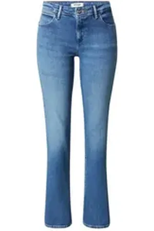Wrangler Schlagjeans (1-tlg) Plain/ohne Details blau 30