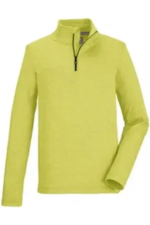 Killtec Langarmshirt Jungen Shirt KSW 185 BYS LS SHRT 40868 grün 152