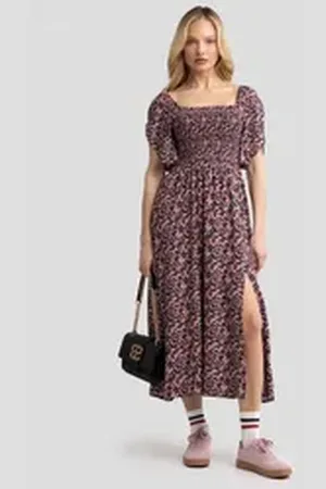 Big Star Shirtkleid BLER bunt M
