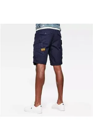 G-Star Bermudas Herren Roxic Cargo Short 5-Pocket (1-tlg) Jeanshose Kurzhose Blau Größe: 28
