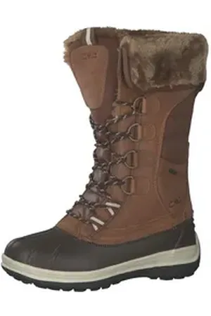 CMP Damen Winterstiefel Thalo Snow Boot Waterproof 30Q4616 Winterstiefel braun 40 EU