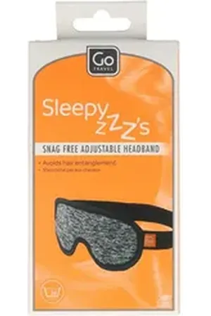 Go Travel Reisaccessoires Schlafmaske grau|orange