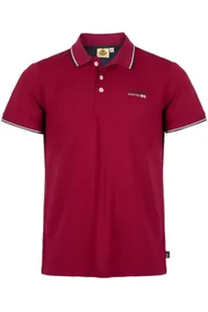 ROADSIGN Poloshirt Australia 85 (1, 1-tlg., 1) mit kleinen Kontraststreifen für einen sportlichen Stil rot L