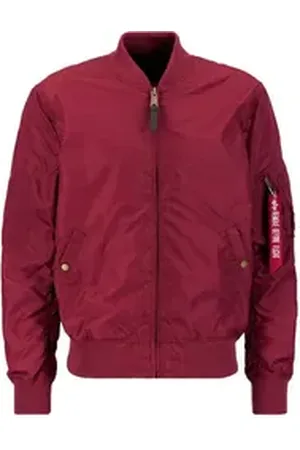 Alpha Industries Bomberjacke Men - Bomber Jackets MA-1 TT Two Tone rot XS