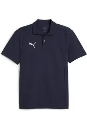PUMA Poloshirt Herren Polo Shirt teamFINAL Casuals Polo 658535 blau XL