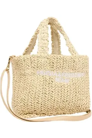 Frieda & Freddies Strandtasche Bag, mit Label-Applikationen