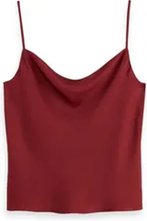 Scotch&Soda Tanktop Damen Top Drapey Tank 156230 weiß M