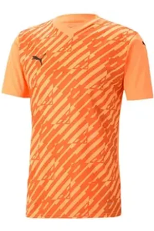 PUMA Fußballtrikot Kinder Trikot teamULTIMATE Jersey Jr 705656 gelb 140