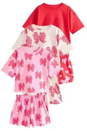 Next Pyjama Pyjamas im 3-Pack (6 tlg) rot 146 (11 J.)