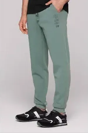 Camp David Sporthose mit Elastikbund grün L