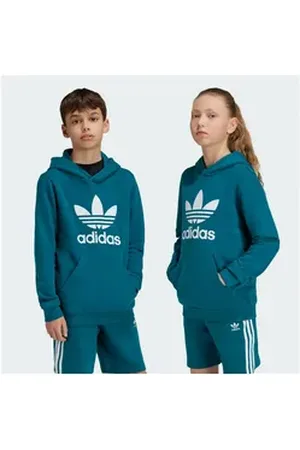 adidas Originals Hoodie TREFOIL KIDS HOODIE grün 140