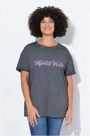 Angel of Style Angel of Style T-Shirt T-Shirt Boxy Fit Sparkle grau 54