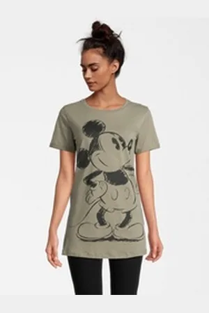 Course Longshirt Mickey Mouse grün S Damen