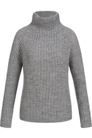 Drykorn Rollkragenpullover Pullover ARWEN mit Alpaka grau M