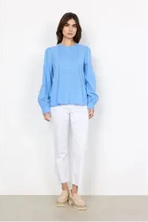 soyaconcept 7/8-Hose 7/8 Hose SC-Nadira in White (1-tlg) Nicht Vorhanden weiß 42 (L)