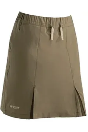 Maier Sports Skort Fortunit Shortin W atmungsaktiver Damen Rock mit integrierter Short, Regular Fit braun 38