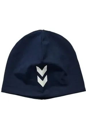 Hummel Fleecemütze Kinder Mütze hmlPERRY BEANIE 222357 blau 46-48