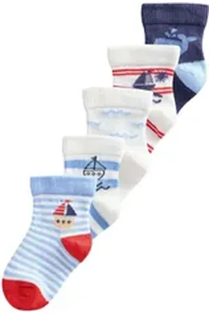 Next Kurzsocken Babysocken im 5er-Pack (5-Paar) blau 68-80 (6-12 Mon.)
