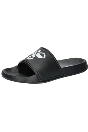 Hummel Damen Badeschlappen Pool Slide Wmns 218754 Badeschuh schwarz 38 EU