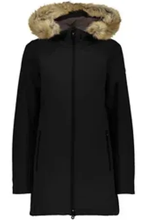 CMP Wintermantel Damen Parka Woman Parka Fix Hood 39K2726 schwarz 44