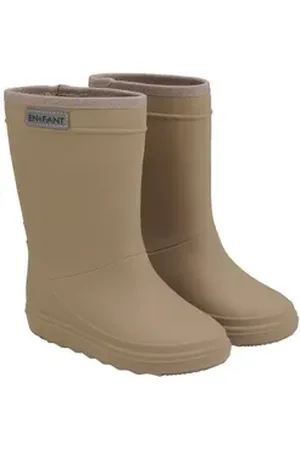 EN FANT Rain Boots Solid Gummistiefel braun 22 EU
