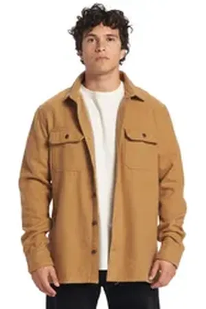 Quiksilver Langarmhemd Salterhill braun XS