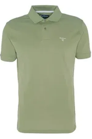 Barbour Poloshirt Poloshirt Lightweight Sports Polo grün M