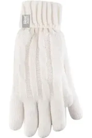 Heat Holders Strickhandschuhe Damen warm beige