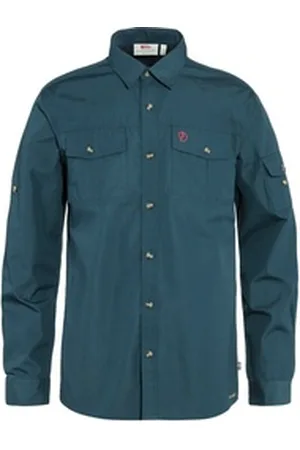 Fjällräven Langarmhemd Singi Trekking Shirt blau XL