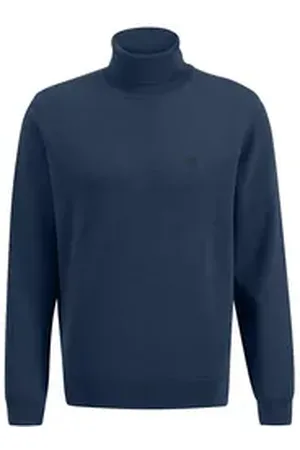 Fynch-Hatton Rollkragenpullover – Eleganz und Komfort vereint blau L