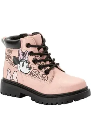 Disney Minnie Schnürboots Winterstiefel, Schnürstiefel, Winterschuhe rosa 31 EU