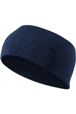 Falke Stirnband (1-St) mit feinster Merinowolle blau