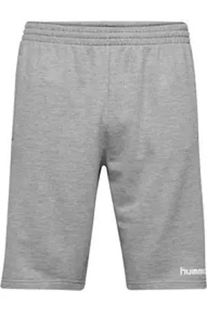 Hummel Trainingsshorts Kinder Short Go Kids Cotton Bermuda Shorts 204053 grau 140