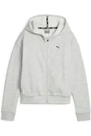 PUMA Trainingsjacke Damen Kapuzenjacke Train Favorite Fleece Full Zip 524233 grau S