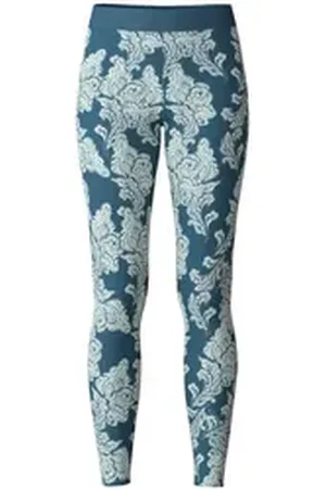 Calida Leggings Elastic Trend Damen (1-tlg) blau S (40/42)