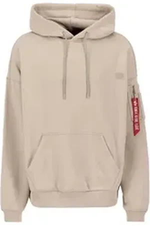 Alpha Industries Hoodie Men - Hoodies Alpha Essentials RL Hoodie braun L