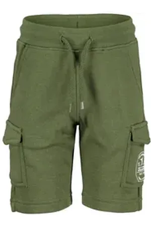 Blue Seven Cargobermudas Jungen Bermuda kurze Hose Schlupfhose tee grün (1-tlg) grün 128