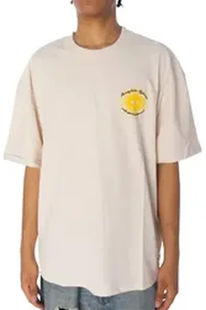 PEQUS T-Shirt T-Shirt A Paradise Beach Club Grap beige L